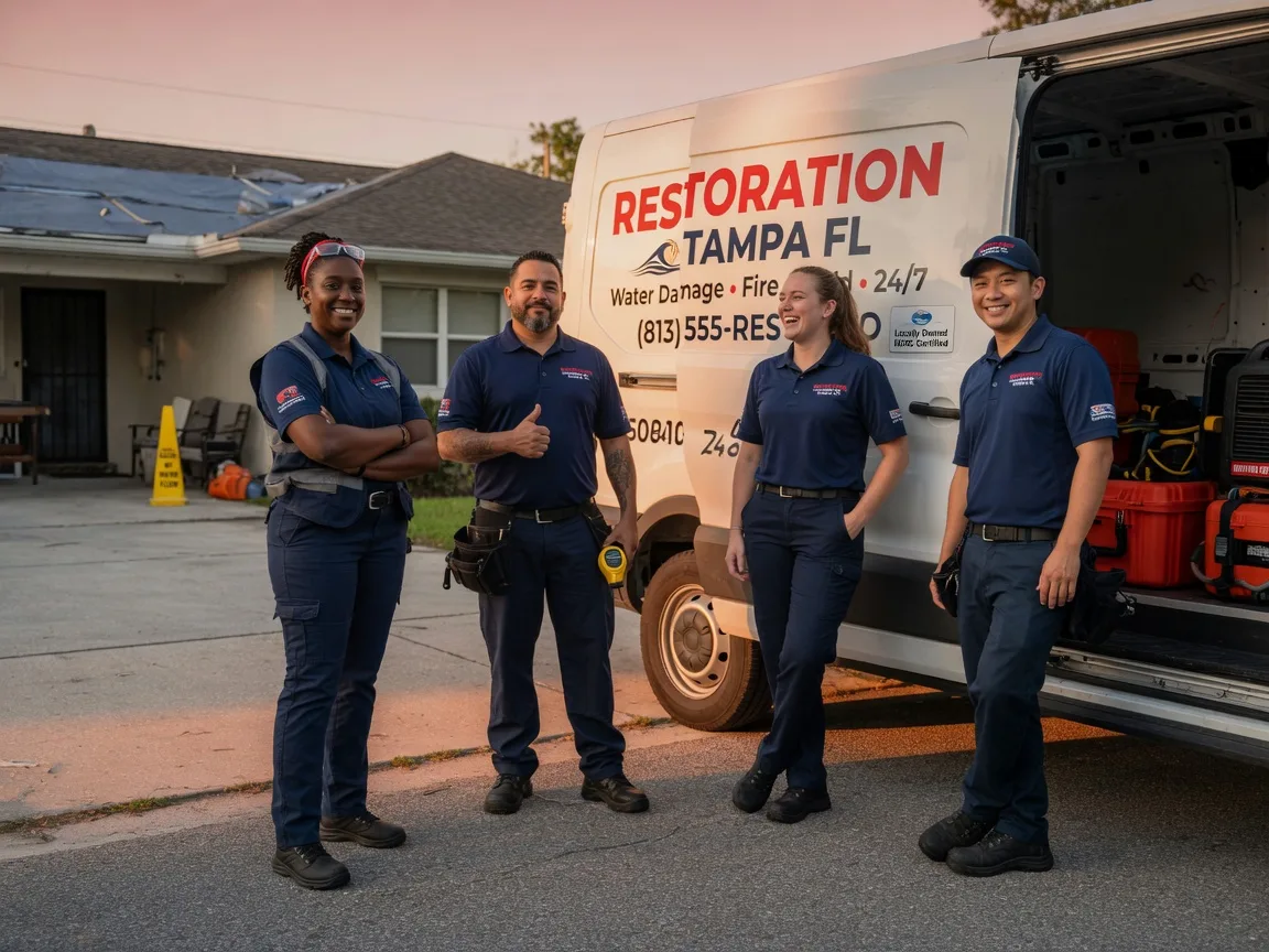 Water Damage Restoration company in Sheldon, WI